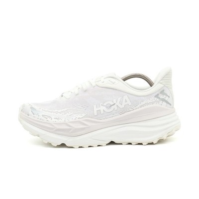 Hoka One Herren M Stinson 7 Sportschuhe Weiß Mesh Low-Top Laufschuhe EU 42 2/3
