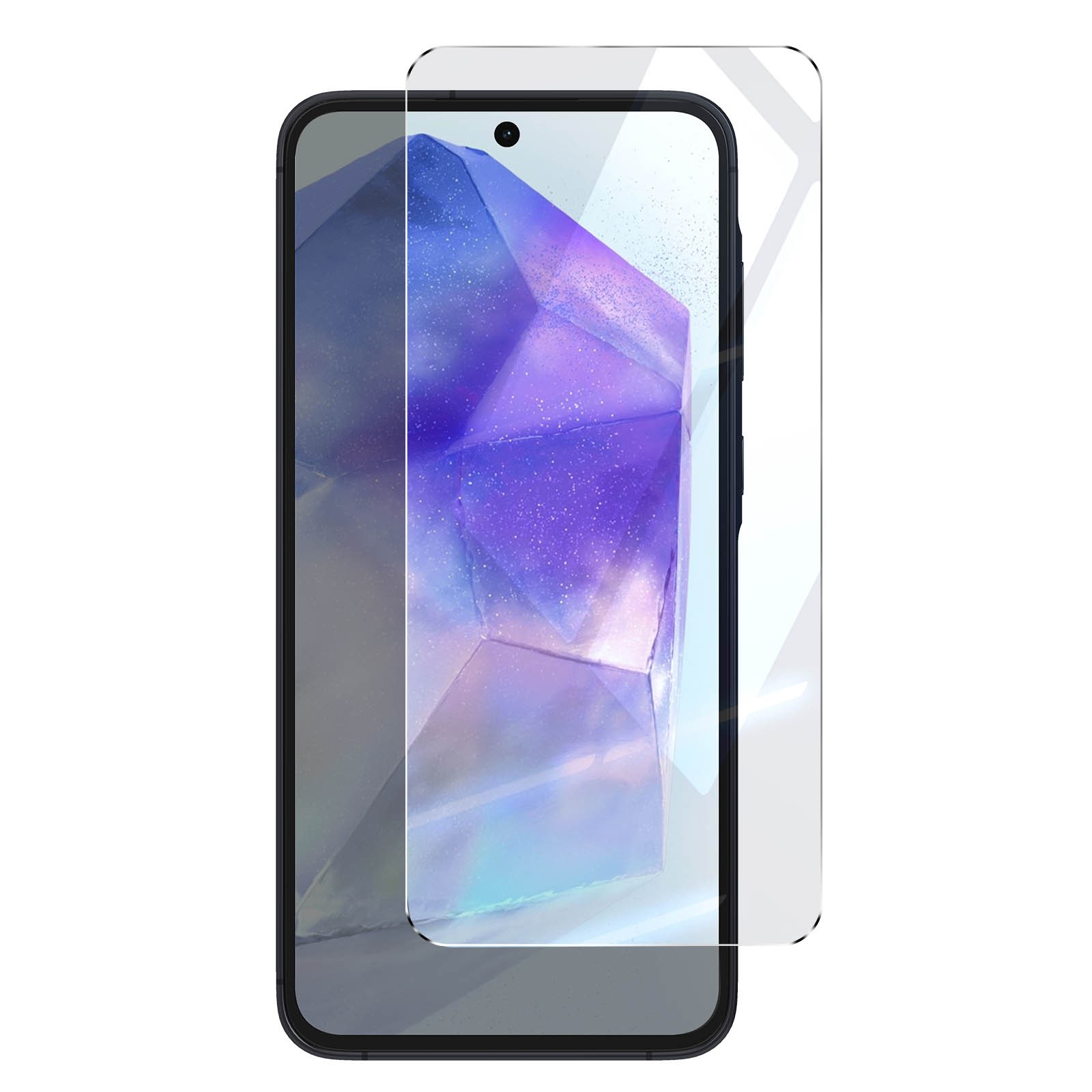 Verre trempé pour Galaxy A55 dureté 9H anti-rayures pour une résistance maximale de l'écran