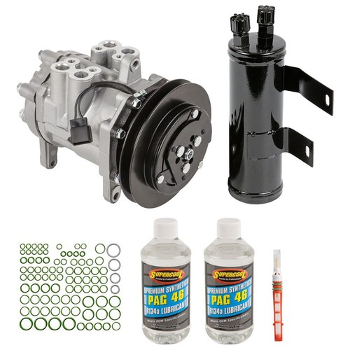AC Compressor w/ A/C Repair Kit For Ford Econoline(E-100 E-150 E-250 ...