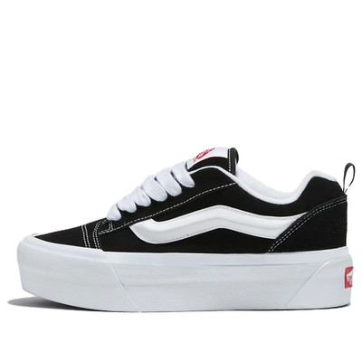 VANS Knu Stack '' Black White '' - VN000CP66BT NWB Stackform 34mm height NWB