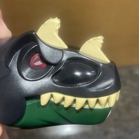 LEGO Dino Attack 2010 T-Rex Transport 7477 7476 Black & Green Eyes Light Up Red