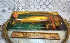 Luhr Jensen Peacock Bass Ozark Mountain 3/4 oz Fishing Lure Muskie Musky NIP  