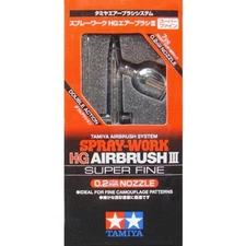 Tamiya 74545 Spray-Work Hg Airbrush Iii Super Fine 0.2mm Fine Nozzle Model Tool