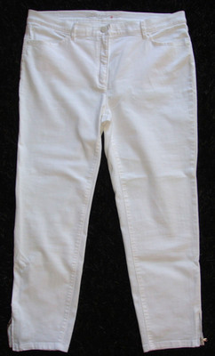 Toni Perfect Shape Cotton Jeans Hose, Gr. 46 /48,  weiß