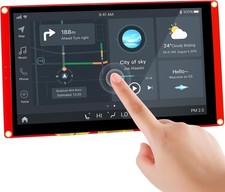 ELECROW ESP32 Display 7 Inch HMI IPS Touch Screen 800x480 for ESPHome | ESP32-S