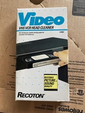 Recoton Video VHS Head Cleaner Non-Abrasive Wet System Pre Owned