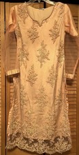 NEW 3 pc set Shalwar Kameez desi outfit Size Small Eid Gathering Pakistan wear