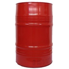 60 Liter Blechfass Stahlfass Faß Garagenfaß Ölfass Metallfass Tonne *NEU* Rot