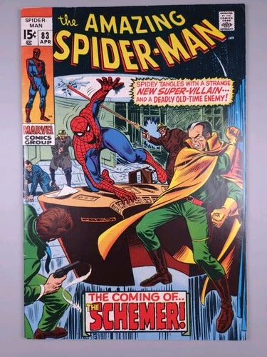 Amazing Spider-Man 83 1970 Marvel Schemer Kingpin John Romita Silver Age ASM FN+