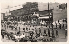 Street View Midland MI Michigan #6 RPPC Photo Postcard COPY
