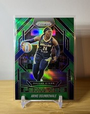 2025 Panini WNBA Green Prizm Fearless Arike Ogunbowale #6 Dallas Wings