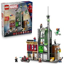 LEGO Marvel Spider-Man vs Oscorp 76324 8 Minifigures City Battle 808 PCS NEW