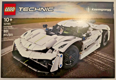 LEGO 42184 Technic Koenigsegg Jesko Absolut White Hypercar NEW SEALED