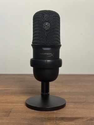 HyperX SoloCast USB Condenser Microphone   Gaming / Streaming   Great Condition