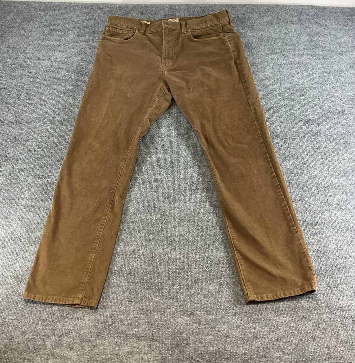 Pantalon homme J Crew 30X32 beige coupe slim flex plat devant