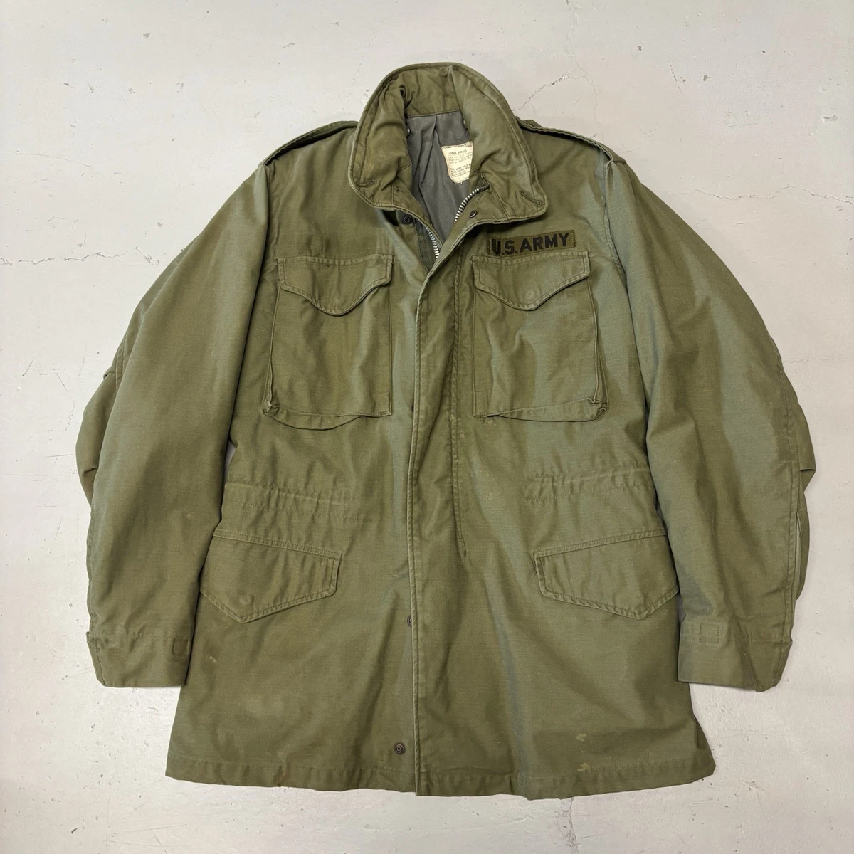 Alpha M65 Field Jacket In Original Vietnam War Uniforms for sale