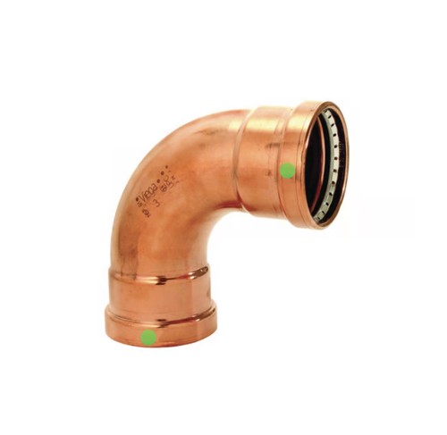 3โ Viega 20628 ProPress Elbow 90ยฐ Model 0916XL Copper Pipe PXP Press Fitting