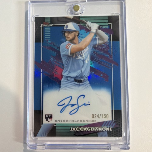 Jac Caglianone #FA-CAG 2026 Topps Finest Autograph card