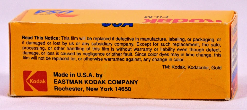 Kodak Kodacolor ISO 200 110 Color Print Film Cartridge 24 exp EXPIRED OCT 1993 - Image 2 of 4