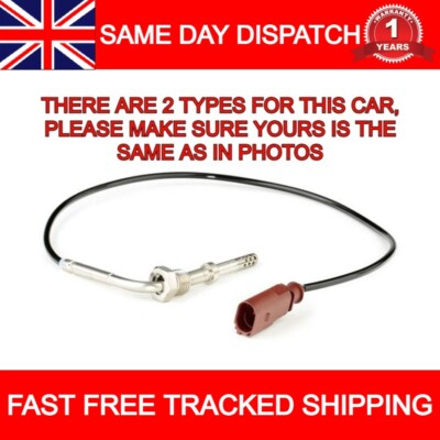 NEW EXHAUST GAS TEMPERATURE SENSOR FITS SKODA SUPERB MK2 3T 1.6/2.0 TDI 2008-15