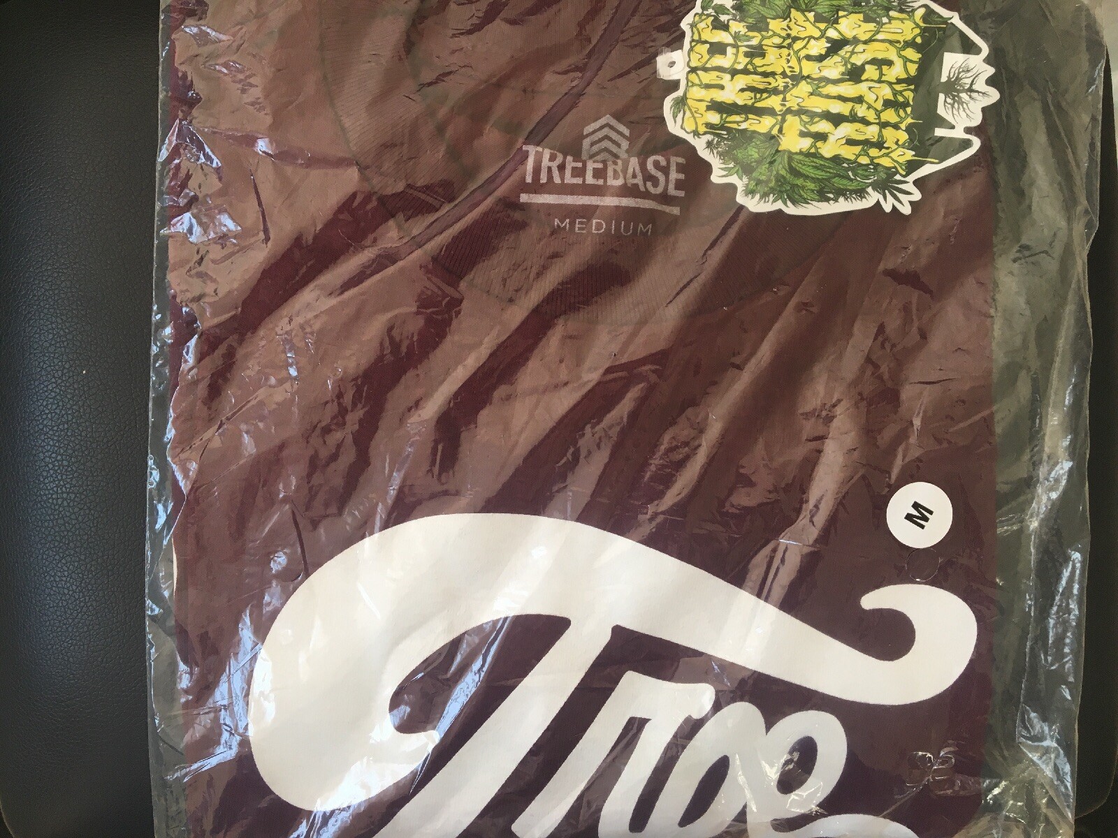 Tree Base Klear Co. Burgundy Medium Tshirt MMJ Dabs Concentrate