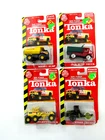 VTG Lot of 4 Tonka Die Cast Collection Sealed Grader Dump Trucks Stone Crusher