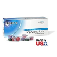 Dental Prophy Paste  Prophylaxis Non Splatter  Coarse Assorted, 200/Bx