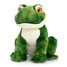 Frog Plush Toy - 100% Recycled Soft Toy Teddy - Keel Keeleco 