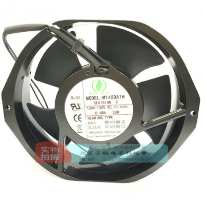 1PC MUTUAL MOTOR M145BA1H 14538 100-130V 0.48A 38W cooling fan #