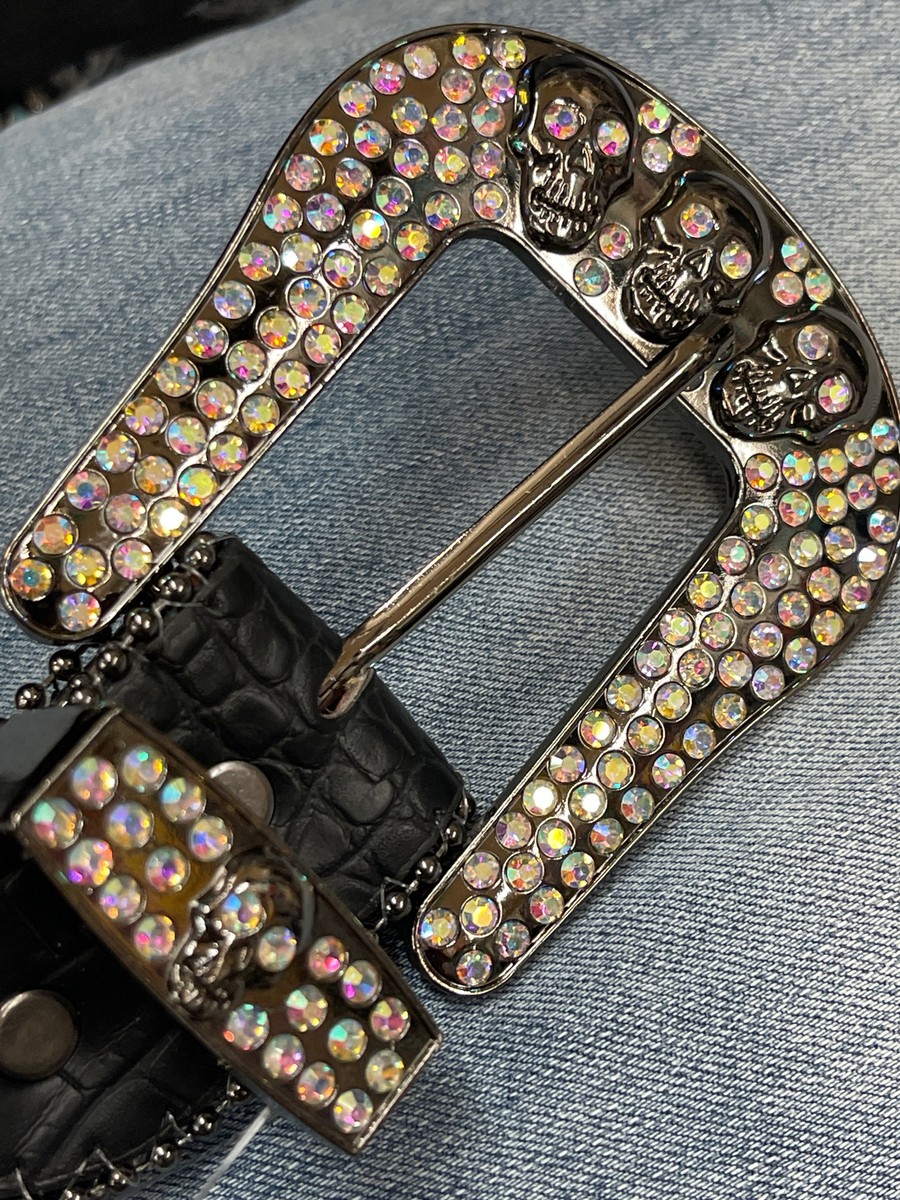 最安値•激レア✨ FML RHINESTONE BELT BLACK 再販なし Real Black Rhinestone Belt – Rhinestone Belt Store
