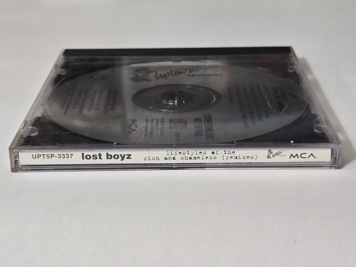 LOST BOYZ PROMO REMIX CD 95 LIFESTYLE OF THE RICH & SHAMELESS RAP 