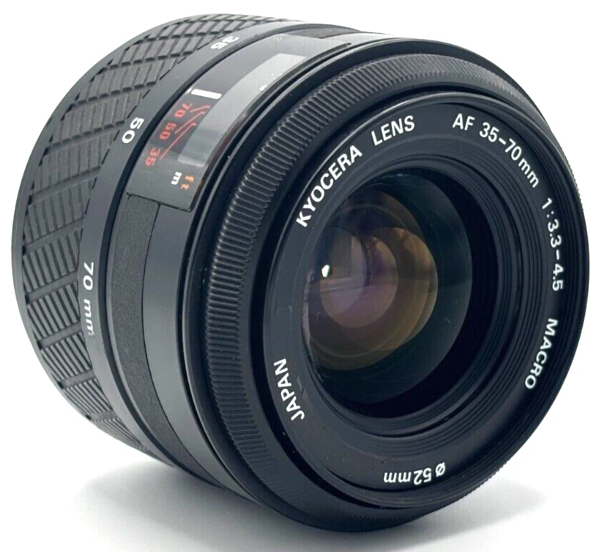 Near Mint KYOCERA LENS AF 35-70mm 1:3.3-4.5 MACRO Φ52mm from JAPAN - Image 3 of 4