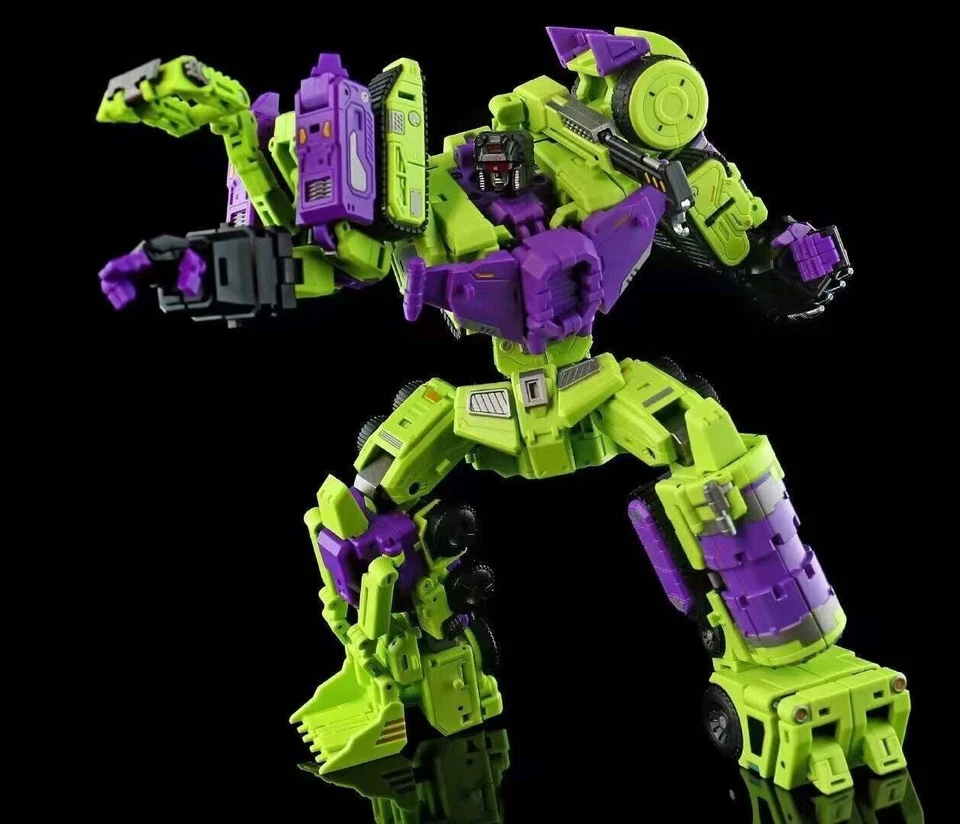 Lucky Cat Micro Cosmos MC-02 Riki-Oh Devastator mini Transform A+B+C ALL Toy set - Image 2 of 4