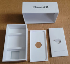Apple iPhone 4s 32GB Black MD278LL/A OEM EMPTY BOX AND INSERTS ONLY 