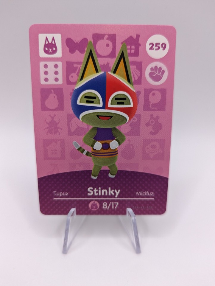 Pack de cartões amiibo Animal Crossing Série 5 (Pack Álbum de Colecionador) - My Nintendo