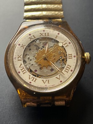 Swatch Uhr Damen 1995 Vintage Sammlerstück, Automatic
