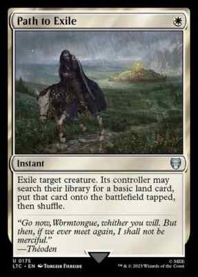 Path to Exile - 175 - NM - Commander: The Lord of the Rings - MTG