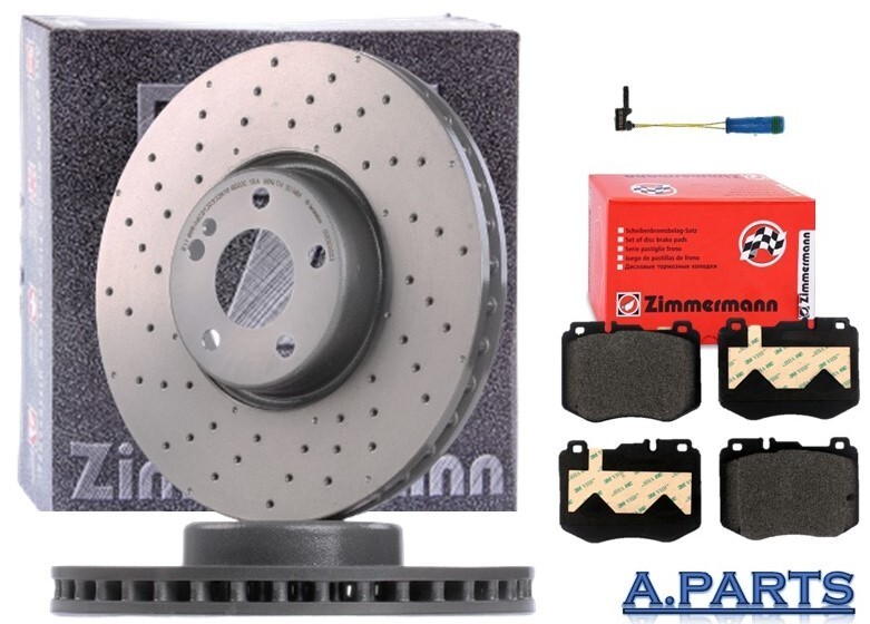 JUEGO FRENOS ZIMMERMANN 370mm WK PERFORADO DELANTERO MERCEDES CLASE S W222 V222 X222