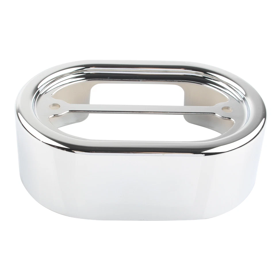 Cubierta rectificadora regulador de voltaje cromado ABS para Harley Fatboy Heritage Softail Foto 3 de 4