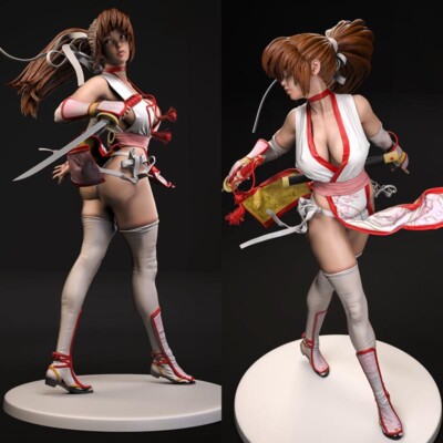 Dead or Alive Kasumi 3D Printing Unpainted Figure Blank Kit Model GK New Stock