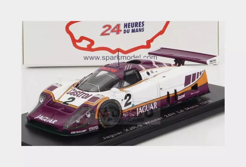 1:43 SPARK Jaguar Xjr-9 7.0L #2 Winner 24H Le Mans 1988 Dumfries 