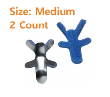 PROCARE Frog Style Finger Splint, Aluminum / Foam Medium, Left / Right, 2 Count
