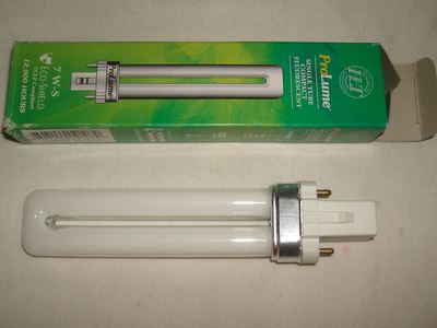 Halco 109107 400 Lumens PL7S/35 Compact Fluorescent 7W 3500K 2 Pin Base12,000 hr