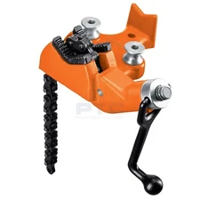 Truper PTU-25C 2-1/2" chain pipe vise, nodular iron body