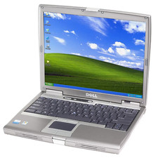 Dell Latitude D810 15.4" Laptop PT M 2.13GHz 1.50GB 120GB WIN XP SP3 RS-232 PORT