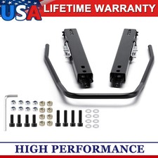 Racewill Heavy Duty Seat Slider Universal Seat Mounting Track Assembly Kit Us