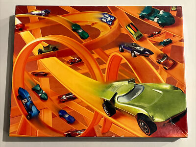 Rare hot wheels 30 years puzzle (1968-1998) springbok 500 pieces english-french