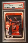 Fleer 1988 Michael Jordan #17 Chicago Bulls PSA 8 Graded Basketball Card