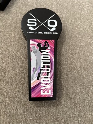 NEW Swing Oil Beer Co Tap Handle - EVOLUTION - Blank
