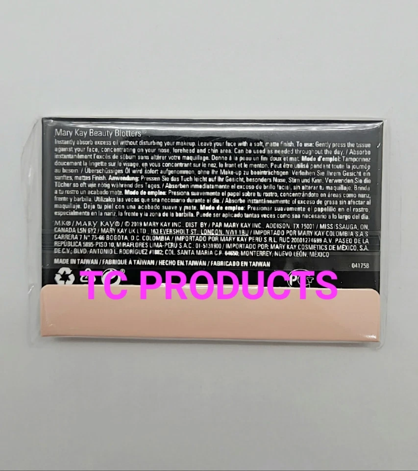 (LOT OF 5) Mary Kay Beauty Blottters Oil Absorbing Tissues Each Pack 75 Sheets - Image 3 of 3